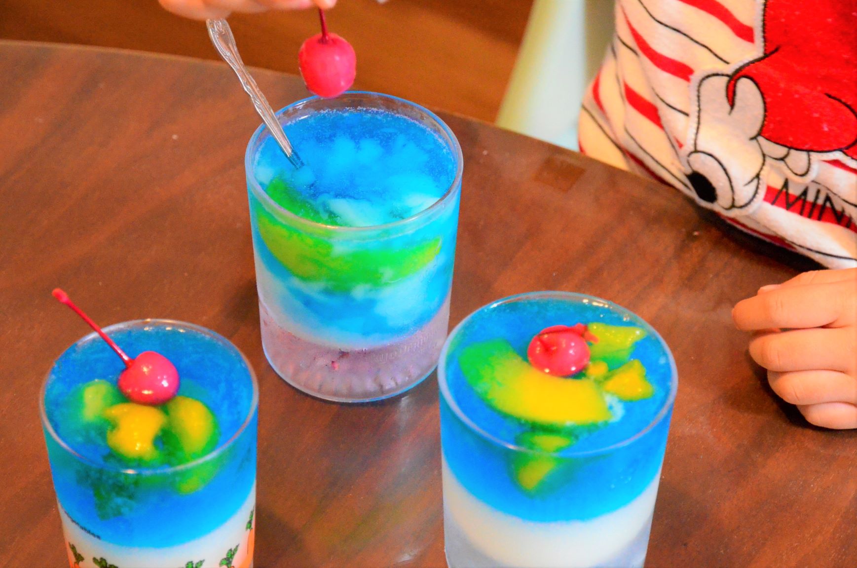 Two-layer Tanabata jelly