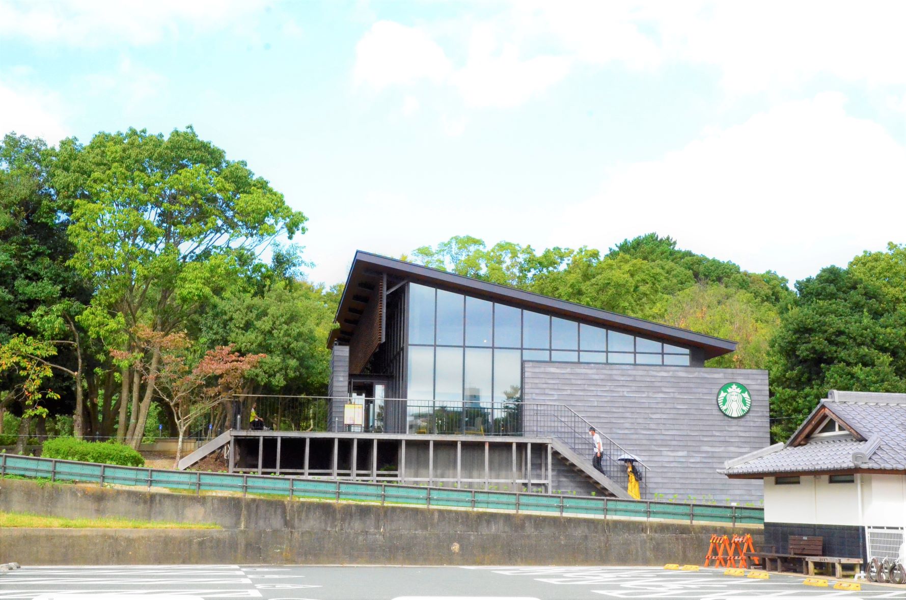 Starbucks in Hamamatsu Castle Park