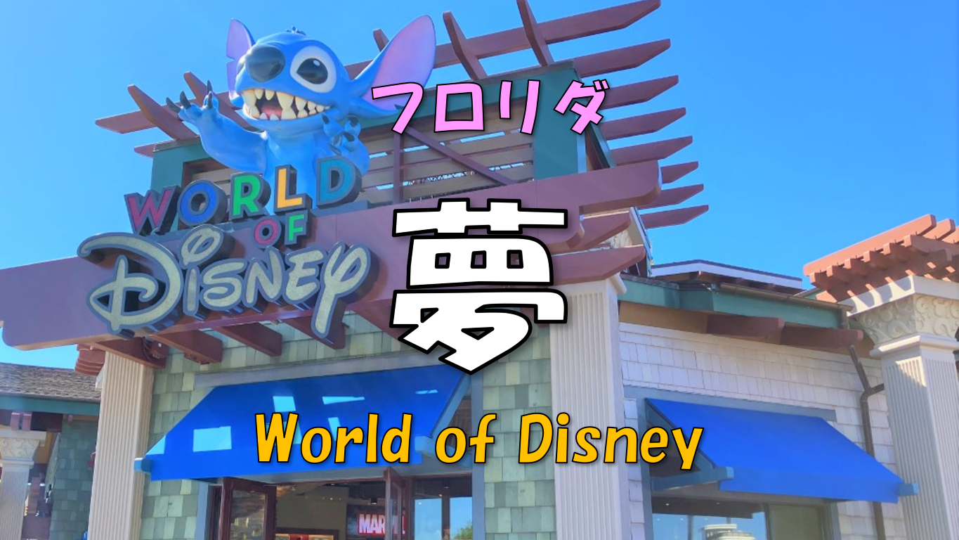 【2023】フロリダのディズニーストア｜World of Disney
